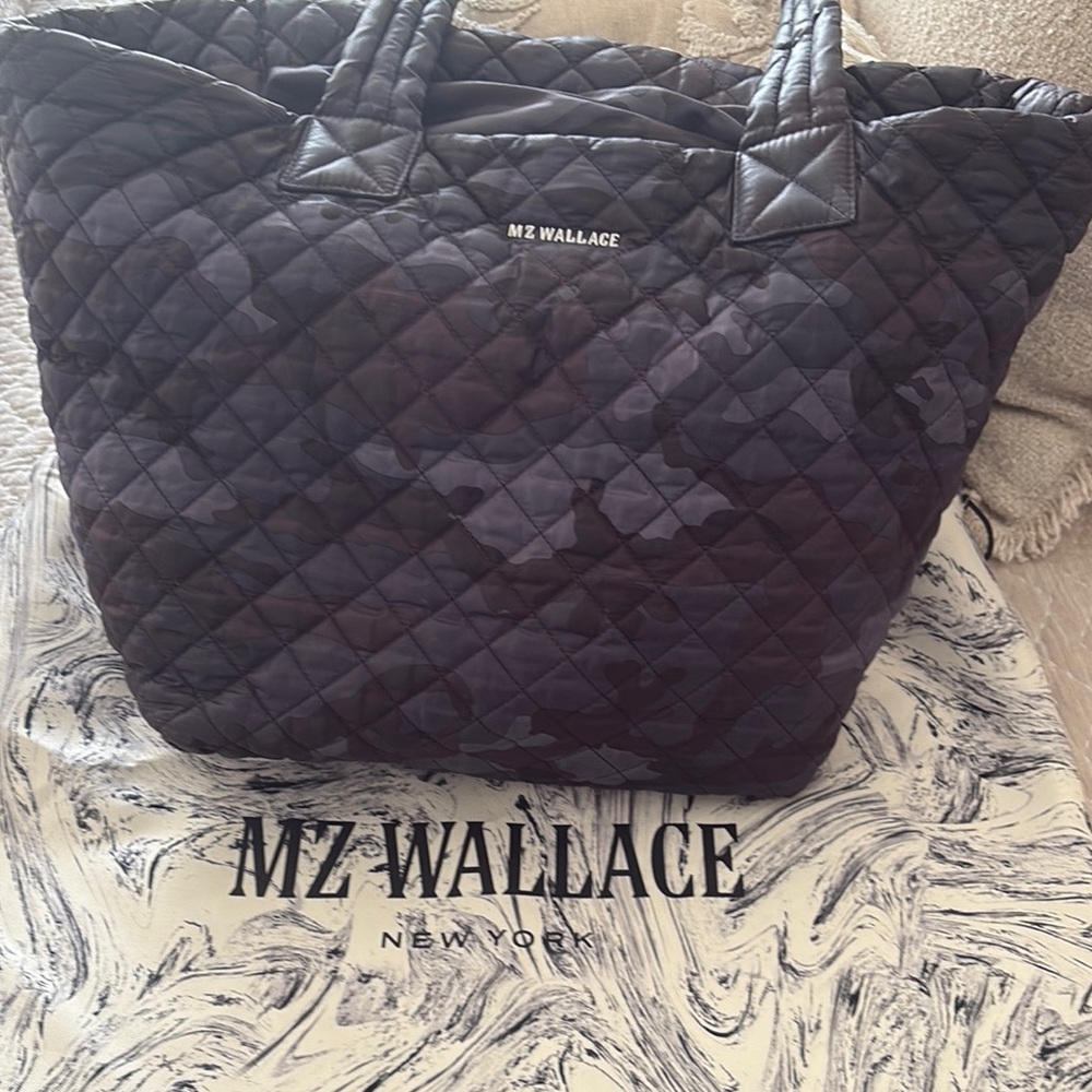 MZ Wallace Black Quilted Women's Bag